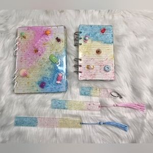 Candy-Inspired Resin Notebooks: A Sweet Splash of Design | Can be customized